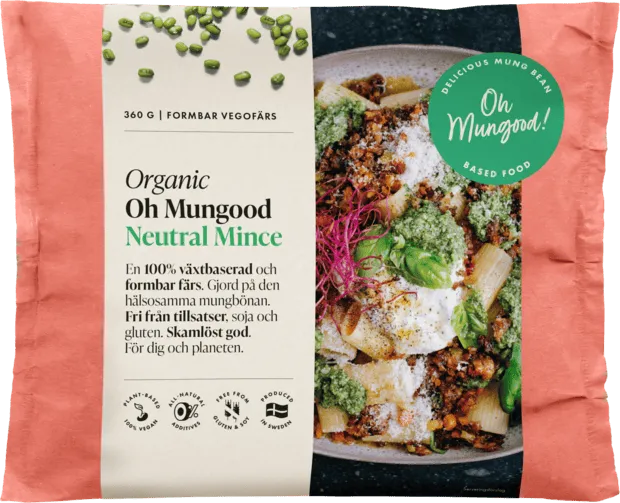 Förpackning Organic Mung Bean Mince